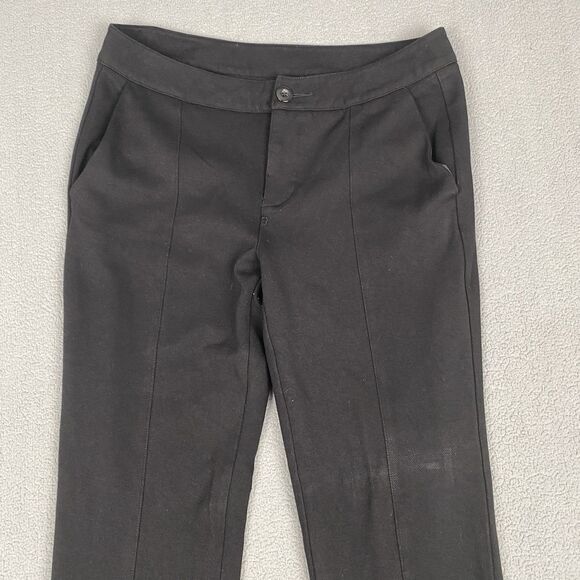 Cabi Pants Womens 8 Navy Blue Capote Trouser Classic Mid Rise Flat Front Stretch - Picture 14 of 14